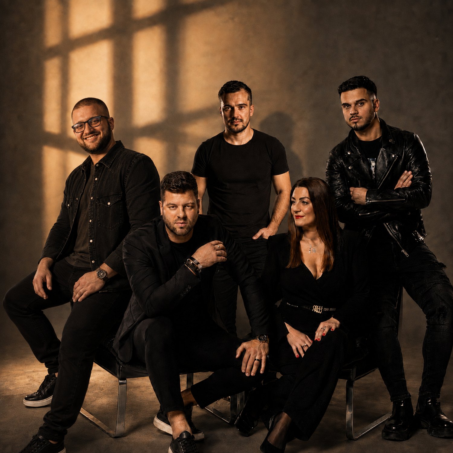 Vlada Grujić Band — grupna fotografija